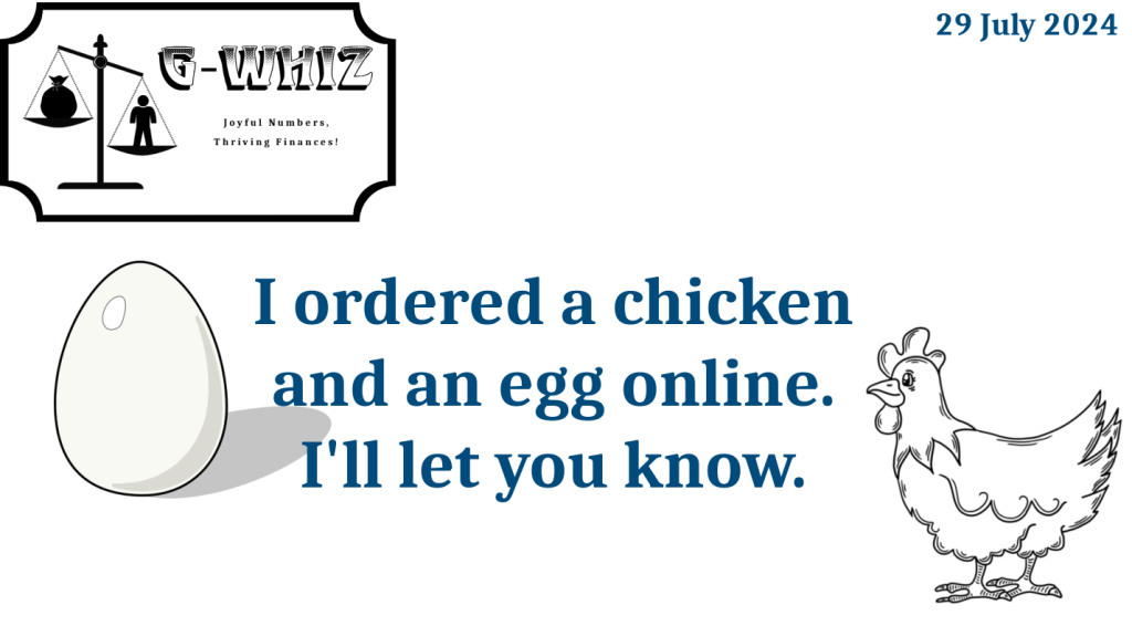 G-Whiz Business Solutions, GWhiz, #Bookkeeping, #QuickBooksOnline, #SmallServiceBusiness, Daily Dad Joke