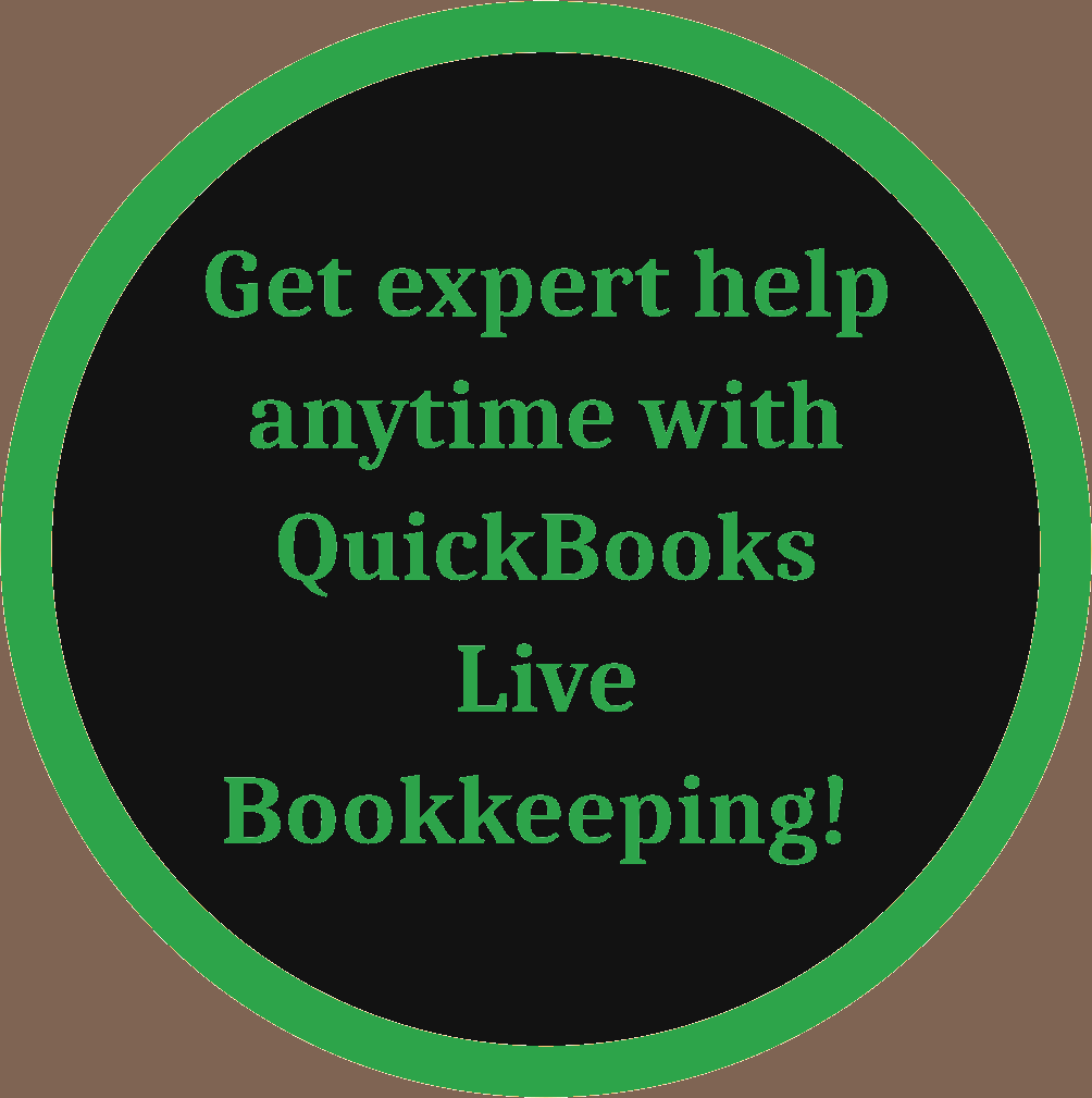 QBO Get expert help anytime with QuickBooks Live Bookkeeping!