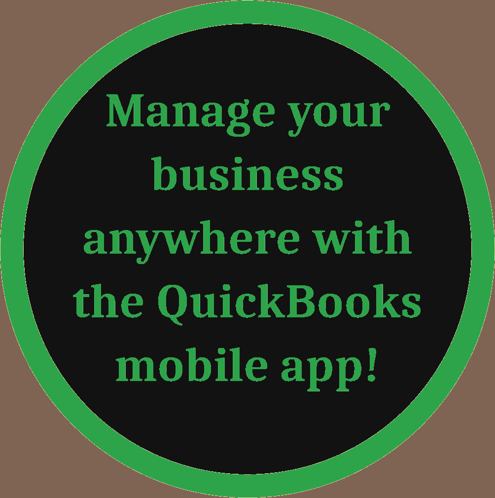 QBO Manage your business anywhere with the QuickBooks mobile app