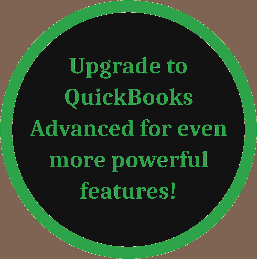 QBO Upgrade to QuickBooks Advanced for even more powerful features