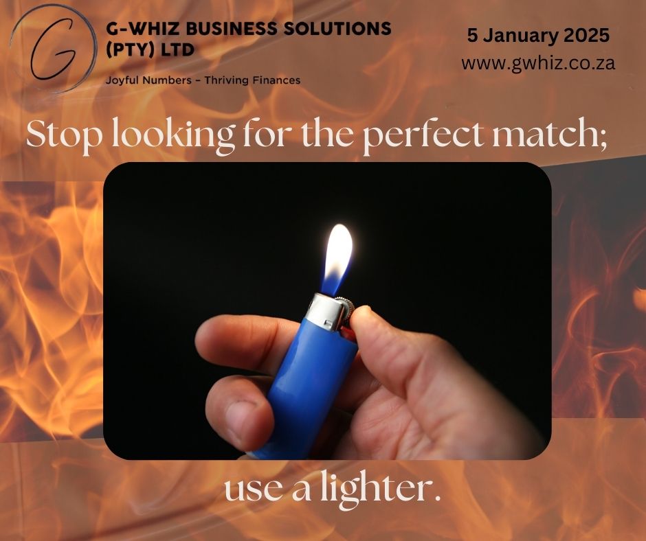 🔥 Stop searching for the “perfect match” to solve your bookkeeping challenges—ignite success with G-Whiz Business Solutions! 🔥



𝐀𝐫𝐞 𝐲𝐨𝐮 𝐚 𝐬𝐦𝐚𝐥𝐥 𝐬𝐞𝐫𝐯𝐢𝐜𝐞 𝐛𝐮𝐬𝐢𝐧𝐞𝐬𝐬 𝐨𝐰𝐧𝐞𝐫 𝐝𝐫𝐨𝐰𝐧𝐢𝐧𝐠 𝐢𝐧 𝐟𝐢𝐧𝐚𝐧𝐜𝐢𝐚𝐥 𝐜𝐡𝐚𝐨𝐬? Imagine your business with:

✨ Organized, reliable finances

✨ Clear insights into your profits and expenses

✨ Less stress and more time to grow



At 𝐆-𝐖𝐡𝐢𝐳 𝐁𝐮𝐬𝐢𝐧𝐞𝐬𝐬 𝐒𝐨𝐥𝐮𝐭𝐢𝐨𝐧𝐬!G-Whiz Business Solutions, I transform financial clutter into clarity with my 20+ years of experience. I specialize in:

📌 Keeping up with invoicing

📌 Tracking expenses

📌 Delivering accurate financial data—on demand



Using 𝐐𝐮𝐢𝐜𝐤𝐁𝐨𝐨𝐤𝐬 𝐎𝐧𝐥𝐢𝐧𝐞, I’ll help you take full control of your finances, delivering audit-ready accounts in just three months. Say goodbye to compliance stress and hello to thriving finances!



Oh, and to keep things fun, I’ll even throw in a daily dad joke to lighten the load! 😉



Ready to set your business ablaze with success? Let’s connect and get started: www.gwhiz.co.za



#GWhizBusinessSolutions #QuickBooksOnline #AuditReady #FinancialClarity #SmallBusinessHelp #BookkeepingMadeEasy #DailyDadJoke