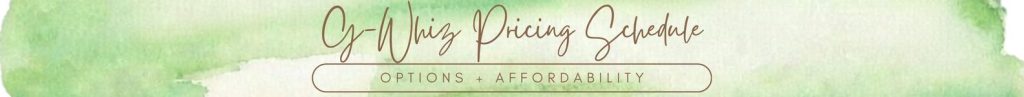G-Whiz Prising schedule. Options + Affordability. Are you a small service business owner struggling to keep up with your bookkeeping? ✨ Imagine your business with organized, reliable finances—clear insights, less stress, and more time to grow! 💼 At G-Whiz Business Solutions, I transform financial clutter into clarity, making bookkeeping a powerful tool for your success. ✅ With over 20 years of experience, I understand the unique challenges you face: 📋 Keeping up with invoicing 💳 Tracking expenses 📊 Getting accurate financial data on demand 🚀 If I could help you take full control of your finances and ensure audit-ready accounts within three months, would you be interested? 💻 Using QuickBooks Online, I remove the stress of financial compliance so you can focus on what matters most. 🎉 Plus, I keep it light with a daily dad joke, because staying on top of your finances should be fun! 👉 https://mailchi.mp/cad89aad3552/99uvf0ml92 Let’s elevate your business together! 💡 📌 #GWhizBusinessSolutions #BookkeepingMadeEasy #QuickBooksOnline #SmallServiceBusiness #AuditReady #GrowYourBusiness #StressFreeFinances #DailyDadJoke #FinancialSuccess #EntrepreneurLife #GWhiz #Bookkeeping #DelwynStafford #JoyfulNumbersThrivingFinances #SmallBusinessHelp #BookkeepingMadeEasy #BusinessFinances #QuickBooksTips #SimpleBookkeeping #TuesdayDadJokes