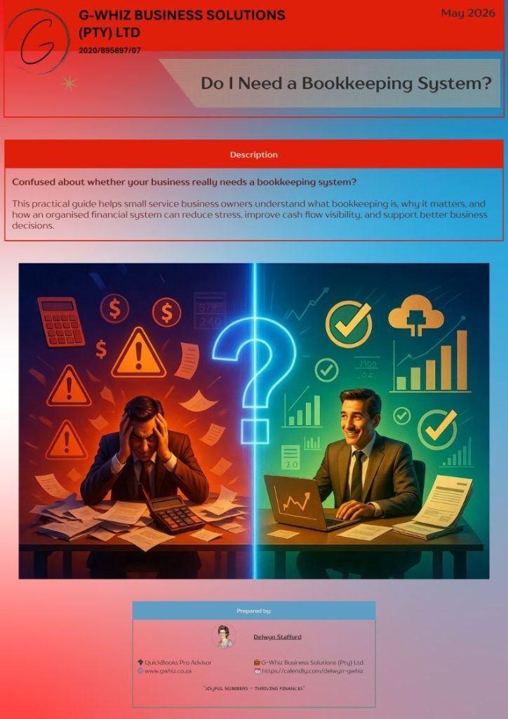 Do I Need a Bookkeeping System?