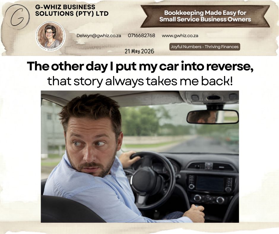 🚘𝑻𝒉𝒆 𝒐𝒕𝒉𝒆𝒓 𝒅𝒂𝒚 𝑰 𝒑𝒖𝒕 𝒎𝒚 𝒄𝒂𝒓 𝒊𝒏𝒕𝒐 𝒓𝒆𝒗𝒆𝒓𝒔𝒆, 𝒕𝒉𝒂𝒕 𝒔𝒕𝒐𝒓𝒚 𝒂𝒍𝒘𝒂𝒚𝒔 𝒕𝒂𝒌𝒆𝒔 𝒎𝒆 𝒃𝒂𝒄𝒌.👈 😂 Many small business owners feel like they are constantly moving backwards, always chasing unpaid invoices, searching for paperwork, and trying to figure out where the money went. When your bookkeeping is disorganised, it becomes harder to manage cash flow, make confident decisions, and stay on top of your business finances. The right systems can help you move forward with far less stress. "𝐼𝑓 𝐼 𝑐𝑜𝑢𝑙𝑑 𝑡𝑎𝑘𝑒 𝑡ℎ𝑒 ℎ𝑎𝑠𝑠𝑙𝑒 𝑜𝑢𝑡 𝑜𝑓 𝑦𝑜𝑢𝑟 𝑒𝑣𝑒𝑟𝑦𝑑𝑎𝑦 𝑏𝑜𝑜𝑘𝑘𝑒𝑒𝑝𝑖𝑛𝑔 𝑎𝑛𝑑 𝑠𝑒𝑡 𝑦𝑜𝑢 𝑢𝑝 𝑤𝑖𝑡ℎ 𝑎 𝑠𝑖𝑚𝑝𝑙𝑒 𝑠𝑦𝑠𝑡𝑒𝑚 𝑡ℎ𝑎𝑡 𝑎𝑐𝑡𝑢𝑎𝑙𝑙𝑦 𝑤𝑜𝑟𝑘𝑠 𝑓𝑜𝑟 𝑦𝑜𝑢𝑟 𝑏𝑢𝑠𝑖𝑛𝑒𝑠𝑠, 𝑤𝑜𝑢𝑙𝑑 𝑦𝑜𝑢 𝑏𝑒 𝑖𝑛𝑡𝑒𝑟𝑒𝑠𝑡𝑒𝑑?" At 𝐆-𝐖𝐡𝐢𝐳 𝐁𝐮𝐬𝐢𝐧𝐞𝐬𝐬 𝐒𝐨𝐥𝐮𝐭𝐢𝐨𝐧𝐬, I help South African small service business owners: ⭕ Save time with simple and efficient bookkeeping systems ⭕ Keep financial records accurate and up to date ⭕ Gain clearer financial insight to make informed business decisions 𝐃𝐚𝐢𝐥𝐲 𝐓𝐢𝐩: In QuickBooks Online, you can attach receipts and supplier invoices directly to transactions. This keeps your records organised and makes it much easier to find supporting documents when needed. 𝑫𝒐 𝒏𝒐𝒕 𝒍𝒆𝒕 𝒚𝒐𝒖𝒓 𝒃𝒐𝒐𝒌𝒌𝒆𝒆𝒑𝒊𝒏𝒈 𝒌𝒆𝒆𝒑 𝒕𝒂𝒌𝒊𝒏𝒈 𝒚𝒐𝒖 𝒃𝒂𝒄𝒌𝒘𝒂𝒓𝒅𝒔. 𝑷𝒖𝒕 𝒚𝒐𝒖𝒓 𝒃𝒖𝒔𝒊𝒏𝒆𝒔𝒔 𝒊𝒏𝒕𝒐 𝒅𝒓𝒊𝒗𝒆 𝒘𝒊𝒕𝒉 𝒔𝒚𝒔𝒕𝒆𝒎𝒔 𝒕𝒉𝒂𝒕 𝒉𝒆𝒍𝒑 𝒚𝒐𝒖 𝒎𝒐𝒗𝒆 𝒇𝒐𝒓𝒘𝒂𝒓𝒅 𝒘𝒊𝒕𝒉 𝒄𝒐𝒏𝒇𝒊𝒅𝒆𝒏𝒄𝒆. 🚘 Ready to leave bookkeeping stress in the rear-view mirror? ⏩Let’s get your business moving in the right direction. Kind regards, 𝒟𝓮𝓁𝓌𝓎𝓃 🎓 QuickBooks Pro Advisor 💼 G-Whiz Business Solutions (Pty) Ltd. 🌐www.gwhiz.co.za 📆https://calendly.com/delwyn-gwhiz “ᴊᴏyꜰᴜʟ ɴᴜᴍʙᴇʀꜱ – ᴛʜʀɪvɪɴɢ ꜰɪɴᴀɴcᴇꜱ” #SmallBusinessSA #BookkeepingTips #QuickBooksOnline #SouthAfricanBusiness #CashFlowManagement #BusinessGrowth #FinancialClarity #QuickBooksProAdvisor #EntrepreneurLife #GWhizBusinessSolutions