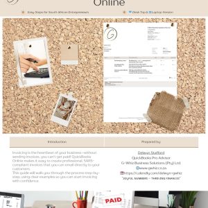 Start Invoicing with QuickBooks Online